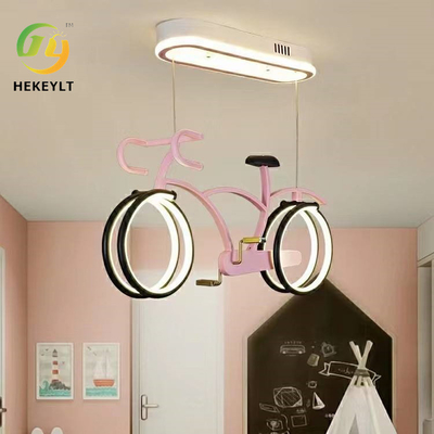 Habitación de niños Bicicleta Lustrero Protector de ojos Dormitorio sencillo LED Personalidad dibujos animados Luz de bicicleta