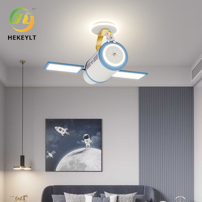Plano de dibujos animados habitación de niños luz de techo inteligente espectro completo luz de protección ocular LED luz de dormitorio