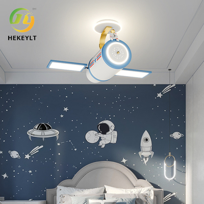 Plano de dibujos animados habitación de niños luz de techo inteligente espectro completo luz de protección ocular LED luz de dormitorio