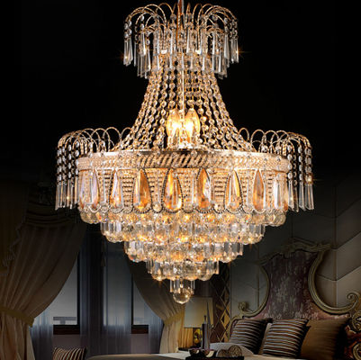 Luces pendientes de iluminación cristalinas decorativas colgantes de alta calidad de las lámparas de las lámparas modernas de lujo