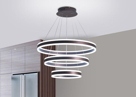 Pantalla el 100cm Ring Light For Restaurant moderno minimalista de Brown