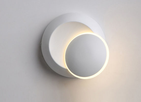 360 luz moderna de la pared del diámetro 14cm de la rotación del grado para la sala de estar