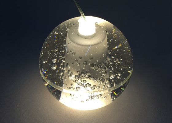burbuja casera Crystal Ball Pendant Light de la decoración G4 LED del 10cm/de los 20cm