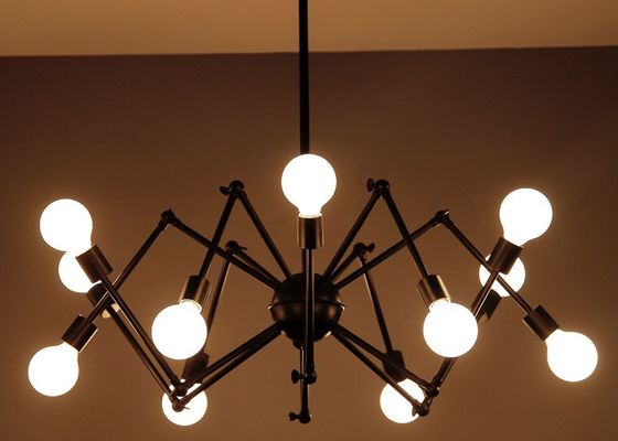 Luz pendiente moderna ajustable del vintage de Mordern de la antigüedad retra nórdica DIY E27 Art Spider del desván