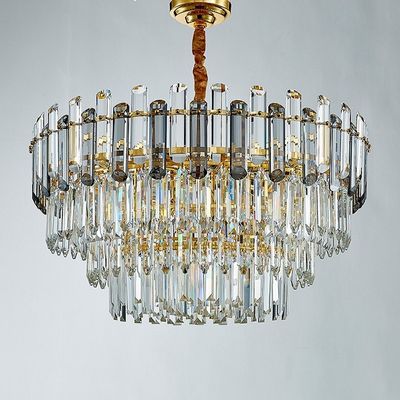 Vintage de la decoración de la luz de Crystal Clear Luxury Modern Pendant