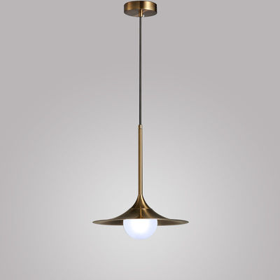 el tenedor ligero pendiente mordern de la lámpara del cobre minimalista de la lámpara es E27