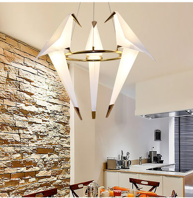 Lámpara de pared moderna del pájaro ahorro de energía de PaperCrane para la sala de estar