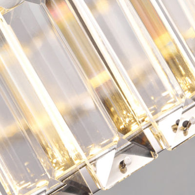 Corrosión anti residencial de Crystal Modern Pendant Light 265v del oro del titanio