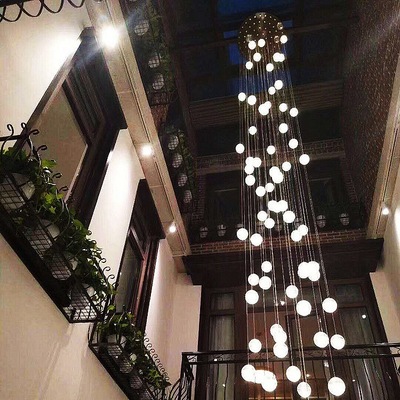 Luz pendiente de lujo de la decoración del chalet del pasillo de SAA para el restaurante