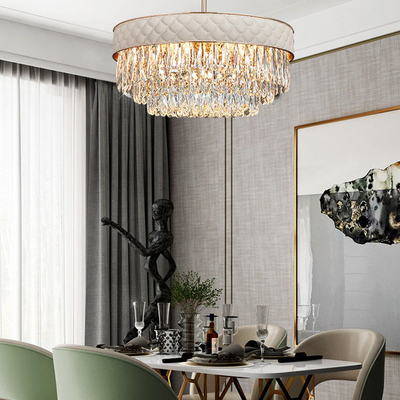 Contemporáneo que se casa interior Crystal Pendant Light Apartment Customized moderno