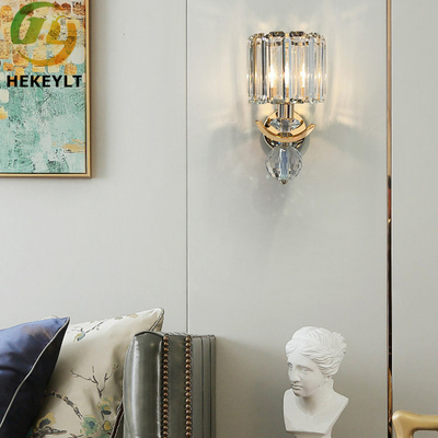 Cabecera interior del dormitorio de la sala de estar del pasillo de Crystal Modern Wall Lamp For