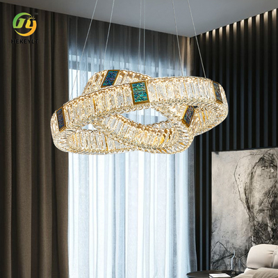 la suposición de lujo 3500K llevó la decoración de Crystal Pendant Light Hotel Home