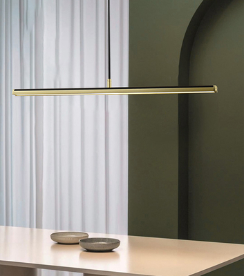 Lámpara minimalista creativa nórdica del restaurante de la tira moderna de la luz