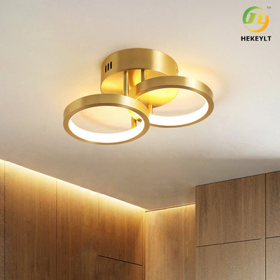 Lámpara simple de cobre del pasillo de la luz de techo del vestuario LED