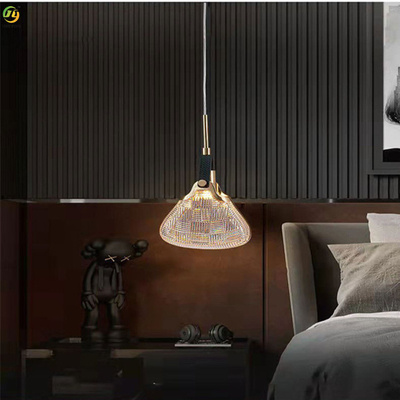 Aleación casera/del hotel del cinc + luz pendiente nórdica del uso de acrílico de Art Gold LED