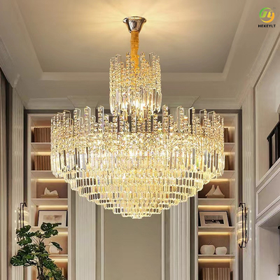 Decoración clásica moderna del LED Crystal Pendant Light Luxury Interior