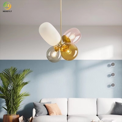 Lámpara colgante moderna decorativa para el hogar de 85V para interior para decoración artística de comedor