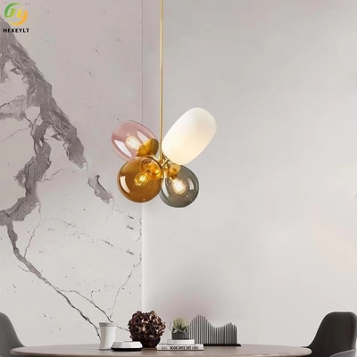 Lámpara colgante moderna decorativa para el hogar de 85V para interior para decoración artística de comedor