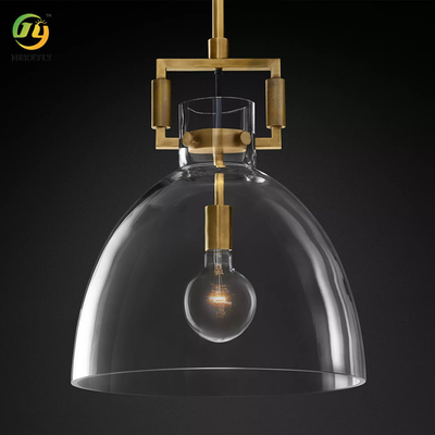 Modifique de lujo ligero moderno del poste para requisitos particulares nórdico toda la luz pendiente del dormitorio de cristal de cobre