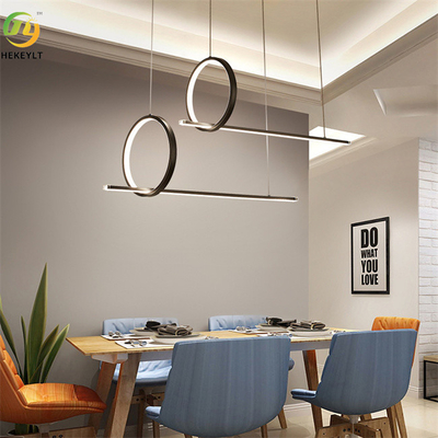 Cocina de aluminio colgante ajustable de Ring Pendant Light Fixture For que cena la sala de estar