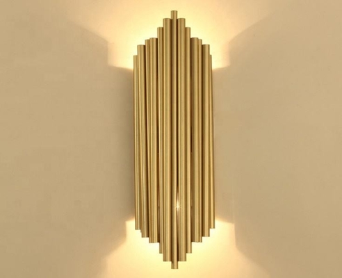 Iluminación creativa de la pared del hotel del pasillo del sitio de Art Metal Wall Lamp Living de la personalidad