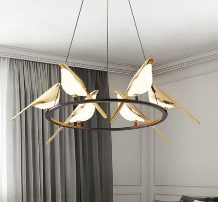 Lámpara decorativa del pájaro del comedor ligero pendiente moderno creativo del LED