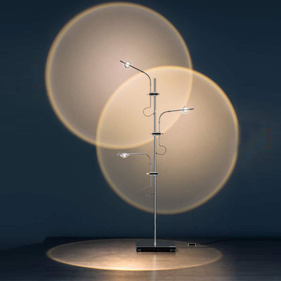 Lámpara de proyección de cristal decorativa de la lámpara de pie LED de la puesta del sol del dormitorio los 20*180cm/los 20*158cm