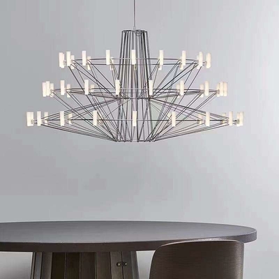 Lámpara moderna nórdica creativa de encargo de la cocina de la sala de estar de la lámpara del árbol