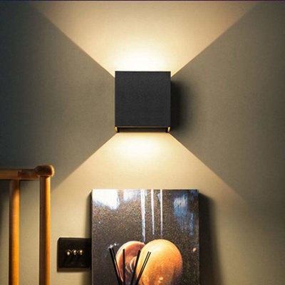 Diseño de lectura llevado dormitorio moderno interior de aluminio de la lámpara de pared decorativo