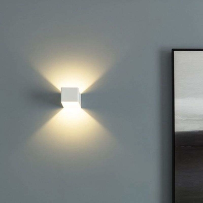 Diseño de lectura llevado dormitorio moderno interior de aluminio de la lámpara de pared decorativo