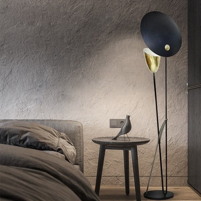 Lámparas llevadas ambiente del soporte del piso de la esquina decorativa simple moderna para la sala de estar