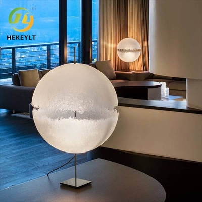 Modelo creativo simple nórdico Room Light de la sala de estar de Art Spherical Modern Floor Light