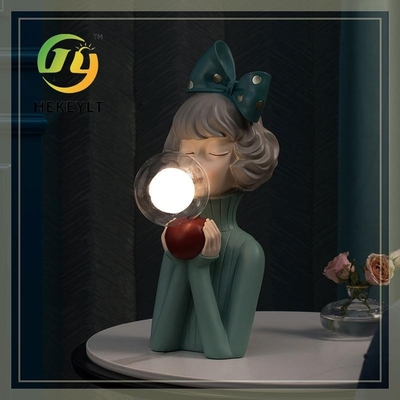 Lámpara de mesa creativa de la atmósfera del regalo de cumpleaños del dormitorio de la burbuja del Nightlight nórdico de la muchacha LED