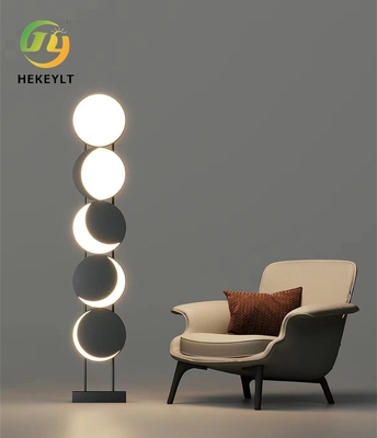 Creativo simple nórdico de Art Spherical Decorative Floor Lamp para el dormitorio de la sala de exposición