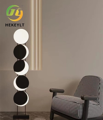 Creativo simple nórdico de Art Spherical Decorative Floor Lamp para el dormitorio de la sala de exposición