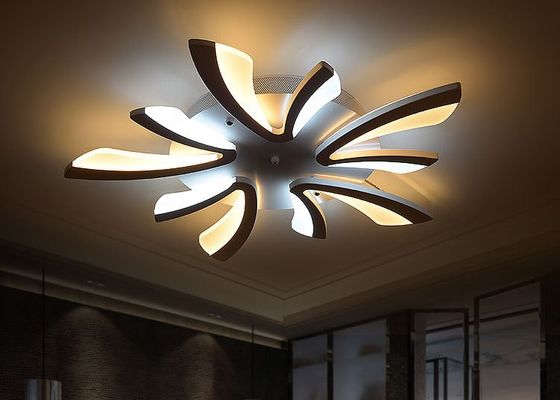 El LED salta la luz de techo de acrílico de oscurecimiento de 128W 1150*150m m para la sala de estar