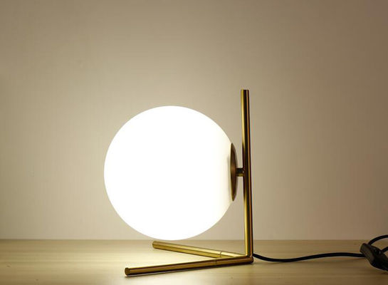lámparas de cristal de 60W Max Ball Lampshape Dia el 18cm Nightstand para el dormitorio