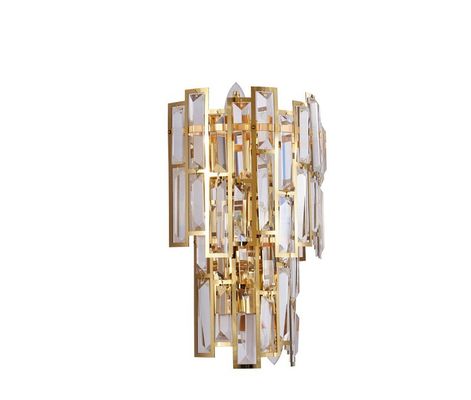 Luz moderna de la pared de la decoración interior de lujo del diseño del oro