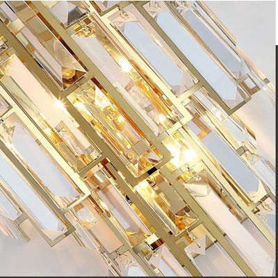 Luz moderna de la pared de la decoración interior de lujo del diseño del oro
