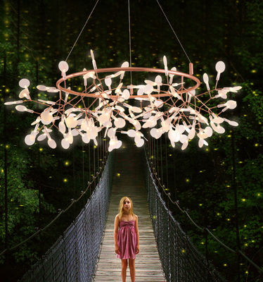Lámpara colgante decorativa de las luciérnagas nórdicas para el sitio del niño