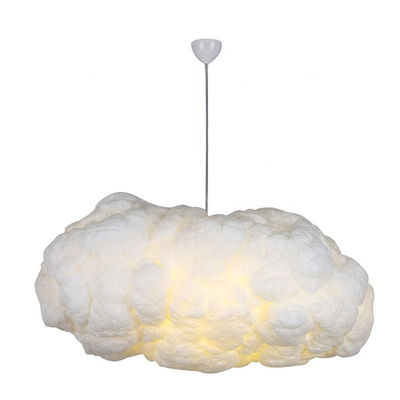 Luces pendientes modernas flotantes blancas de la nube LED, lámparas para la sala de estar