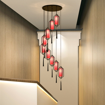 Sala de estar grande de Nodic Art Modern Pendant Light For del paño del hierro