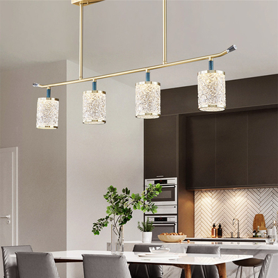 Estilo moderno de Crystal Hanging Pendant Lights Indoor del diseño nórdico artístico
